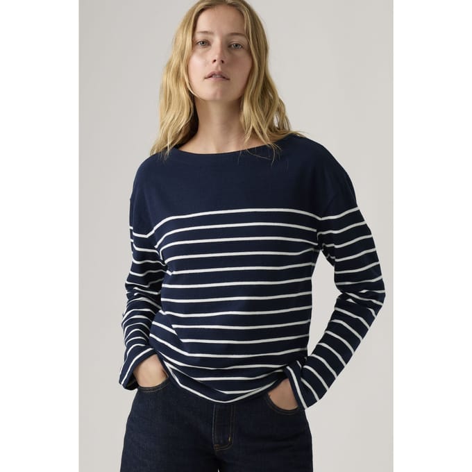 Levi's Marin Striped Top Taglia: S | Maglie a manica lunga Outlet | Donna