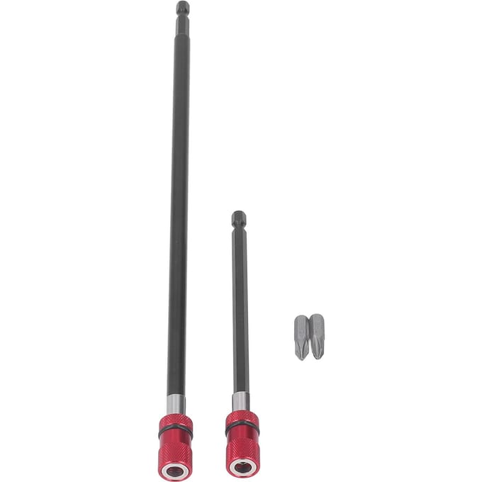 2 Stuks PH2 Schroevendraaierbit 2 Stuks Magnetische Verlenging Stabiele Stevige Verbinding Snelwisselbit