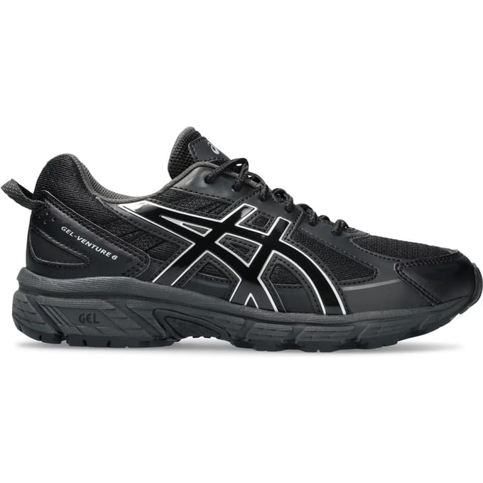 Asics GEL-VENTURE Kindersneakers - Zwart - Maat 37 - Mesh/Synthetisch
