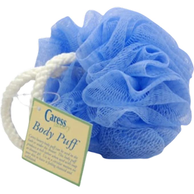 Caress Foliate Body Puff - Assorti