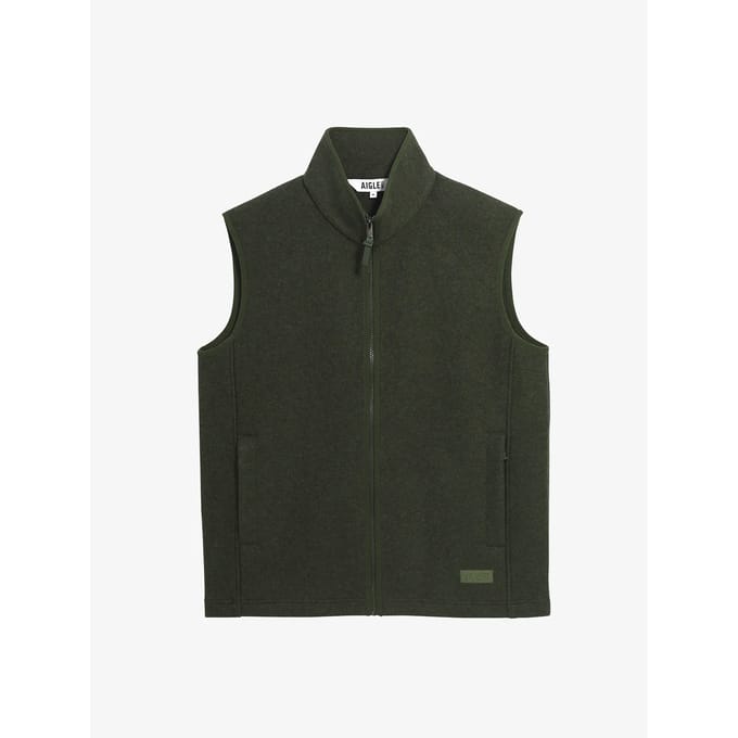 Gilet van geborsteld merinowol Aigle Classic FL