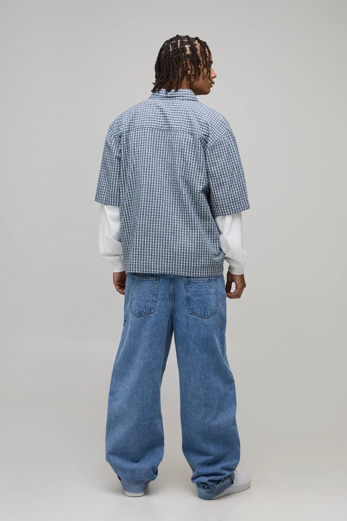 Relaxed Fit Gescheurde Timmerman Jeans | Light Wash | Size 30