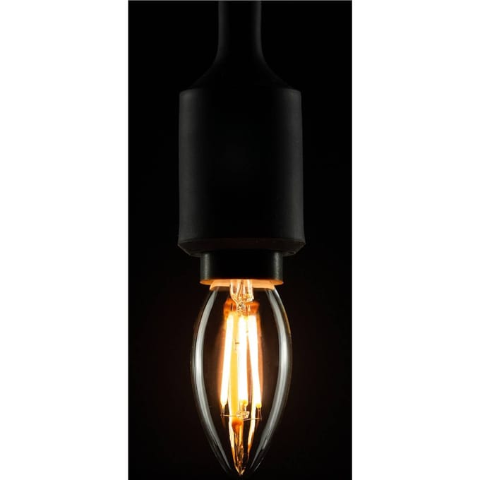 SEGULA E14 4W LED kaarslamp Ambient, dimbaar