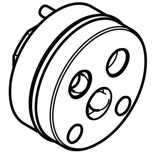 Dornbracht adapter for interchanged water connections 1288097090