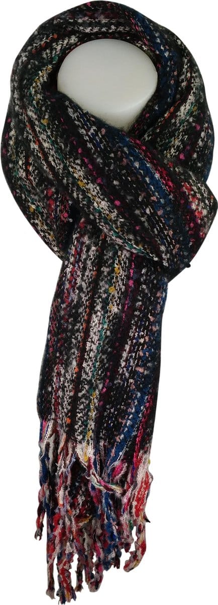 Wintersjaal Qischa® zwart