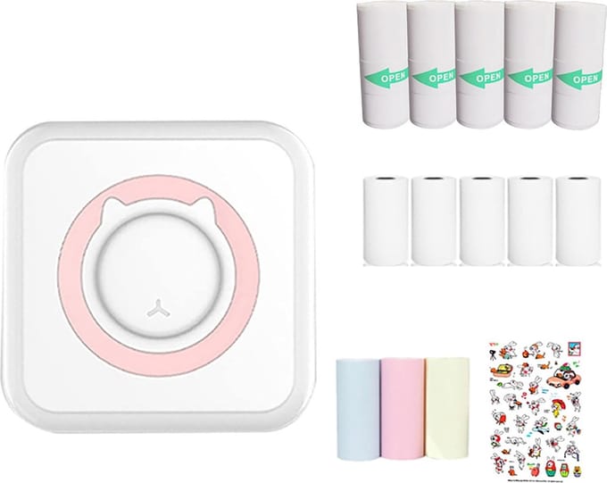 Solacis Sticker printer - Sticker maker - Mini printer - Sticker machine - Stickerprinter - Must have!