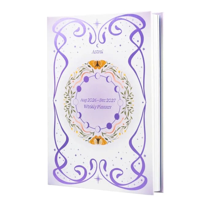Grupo Erik - Astral 2026/2027 Week To View A5 Casebound 17 Months Academic Schoolagenda - Multicolours