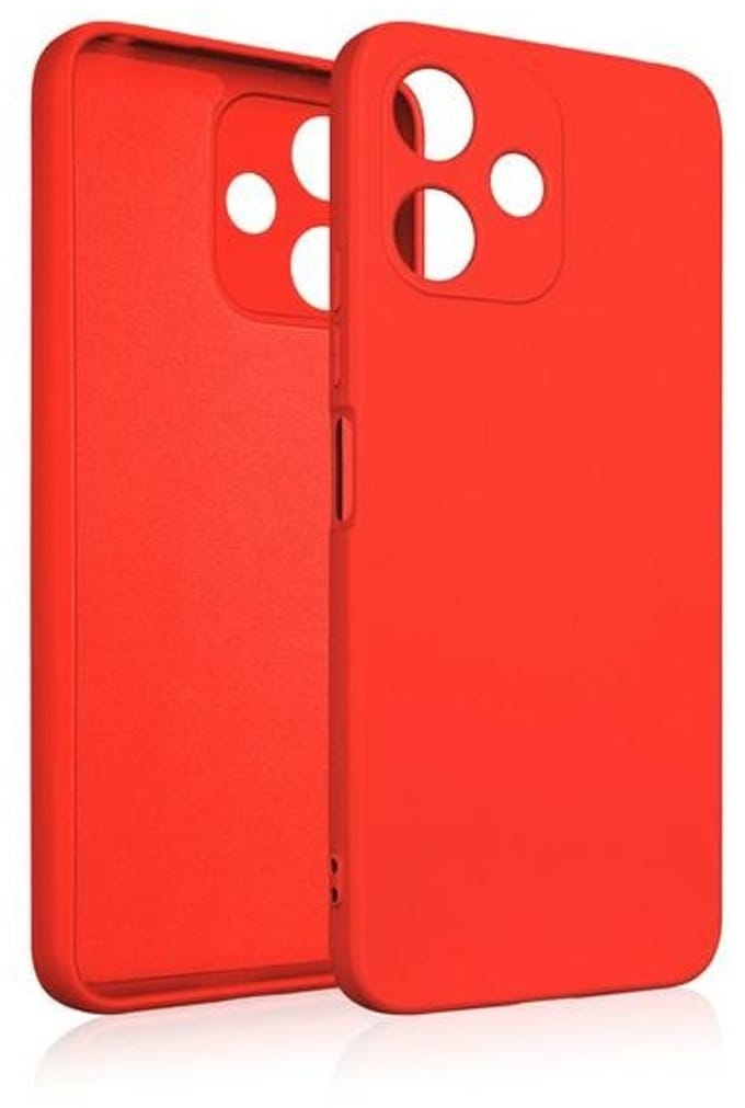 Beline - Silicone Serie - Smartphonehoesje - Xiaomi Redmi 12 - Rood - Antislip