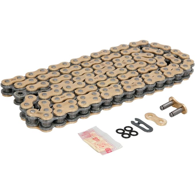 Motorfiets rolketting D.I.D 520Vx3(G&B) X 112 Mail. Fj