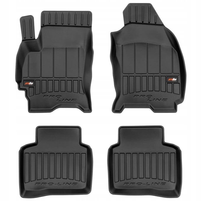 Frogum - 3D Pro-Line - Automatten Set - Geschikt voor FORD Mondeo Mk3 2000-2007 - 4-delig - Hoge Rand 6cm