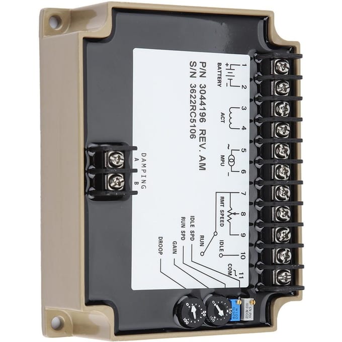 Elektronische Toerentalregelaar 3044196 Generator Toerentalregelbord