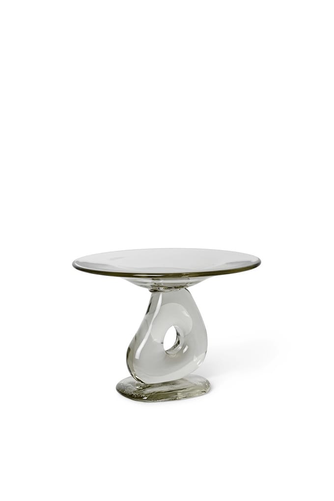 Ferm Living Damo glazen middenstuk - transparent - Ø30 cm
