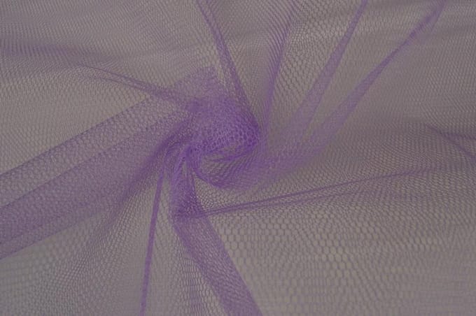 Tule stof - Lavendel - 15 meter