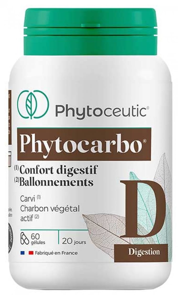 Phytoceutic Phytocarbo 60 Capsules