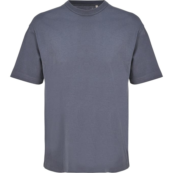 SOLS Heren Boxy Organic Oversized T-shirt (Muisgrijs)