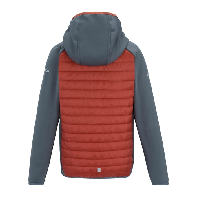 Regatta Andreson Hybride Jas voor kinderen (Donkere storm/Brick)