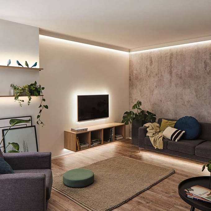 PAULMANN MaxLED 250 LED-strip instelbaar wit 250 cm zilver ongecoat