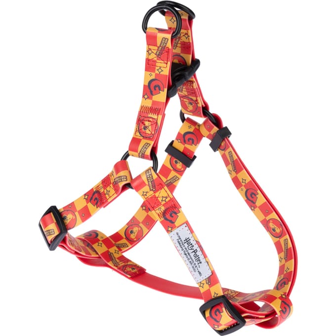 Harry Potter harnas Gryffindor maat M: 51 - 66 cm borstomtrek hond