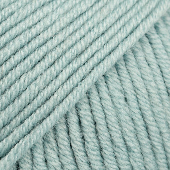 DROPS Merino Extra Fine Uni Colour - 15 lichtgrijs/groen - Wol Garen
