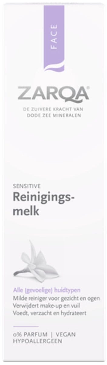 Zarqa Sensitive Reinigingsmelk - 3 x 200 ml - Voordeelverpakking