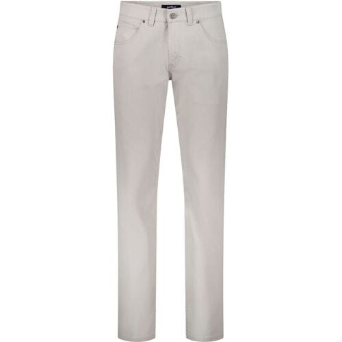 Gardeur Broek Bill Lightweight Comfort Stretch Cool Touch Summer Structure Licht Grijs / male