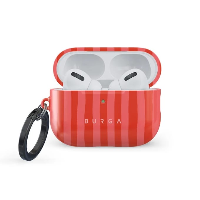 Burga Hardcase voor de Apple AirPods Pro 3 - Pomegranate