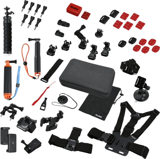 Rollei Actioncam Mount Set Sport XL - action camera mounting kit