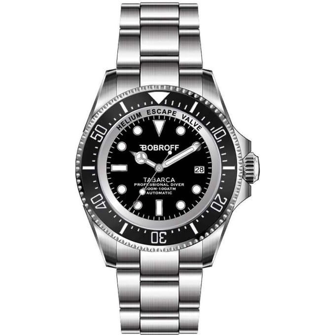 Bobroff Tabarca BF0001 | 100 ATM Stainless Steel 44MM