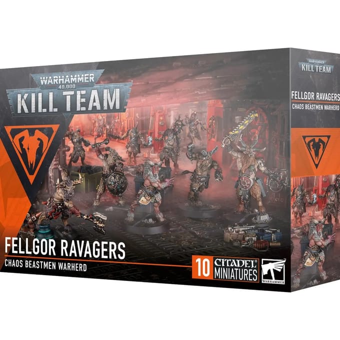 Beeldje Games Workshop Warhammer 40k - Kill Team : Ravageurs Affregors (2024) (x10)