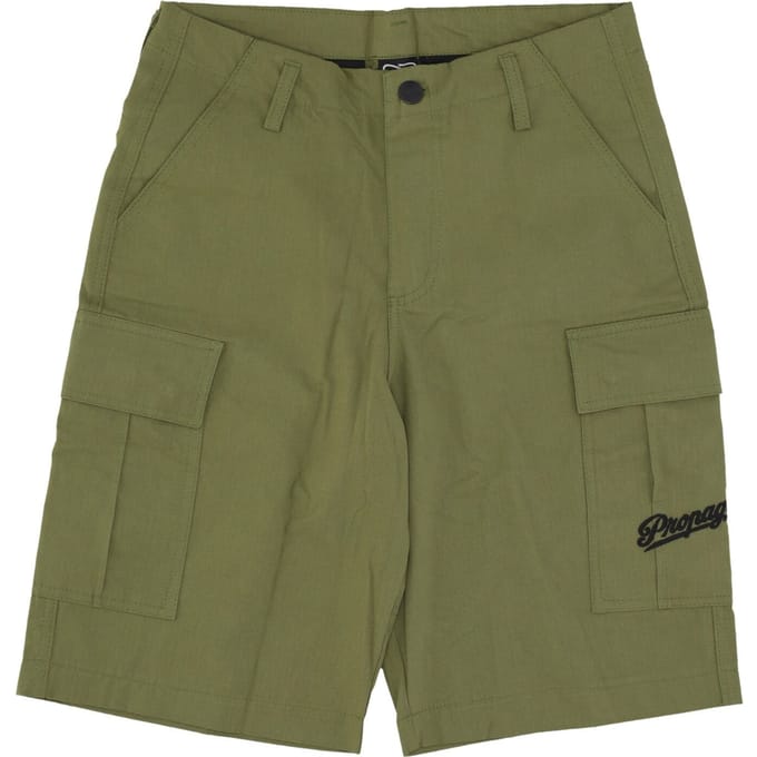 Cargoshort heren militair groen