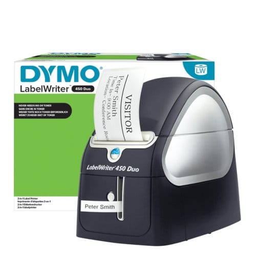 DYMO LabelWriter 450 Duo Labelprinter Thermisch 300 x 600 dpi Etikettenbreedte (max.): 56 mm USB