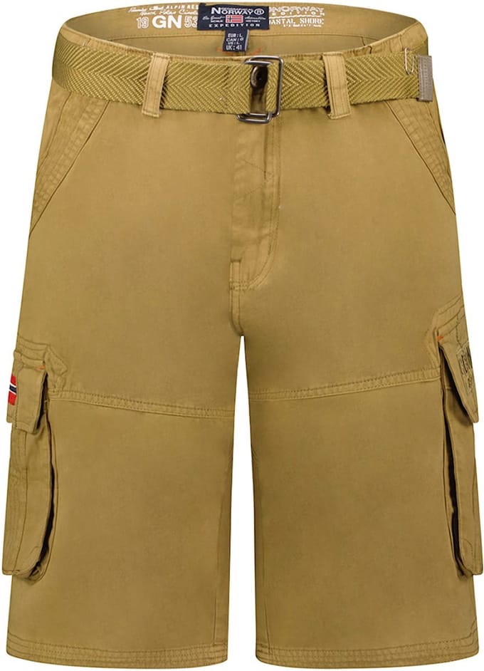 Heren Korte Broek Zakken Geographical Norway Pionec Mastic - M