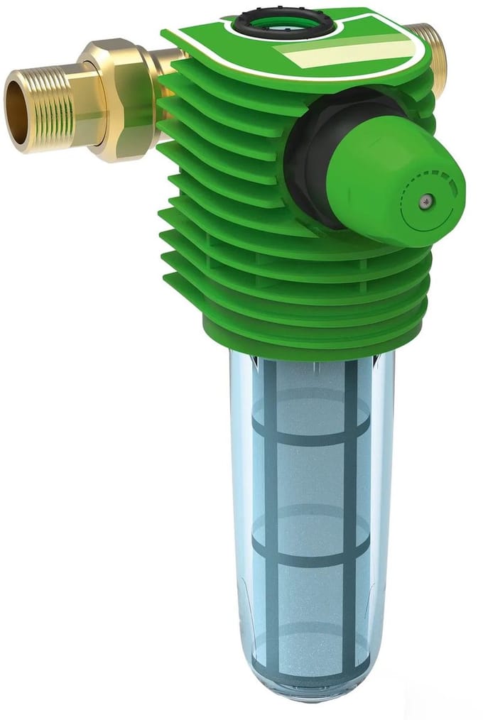 Grünbeck Kaarsfilter Boxer KDX 1 inch met drukregelaar, 101820