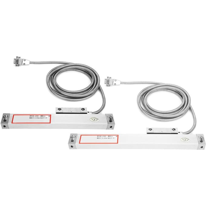 2 PCS Encodeur Linéaire Course 0100mm 0200mm pour JCS9002AEJCS9003AE Affichage Numérique white