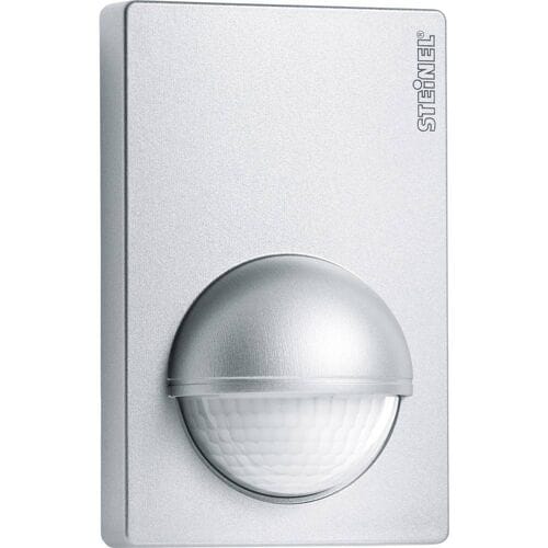 Steinel 603618 PIR-bewegingsmelder Wand 180 ° Relais Zilver IP54