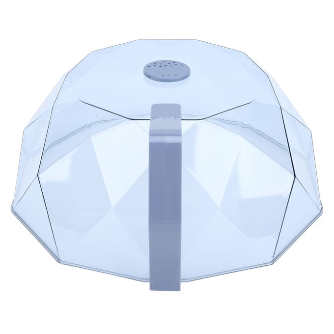 Magnetron Voedselafdekking Oliebestendig Hittebestendig Multifunctioneel Magnetron Anti-Spat blauw