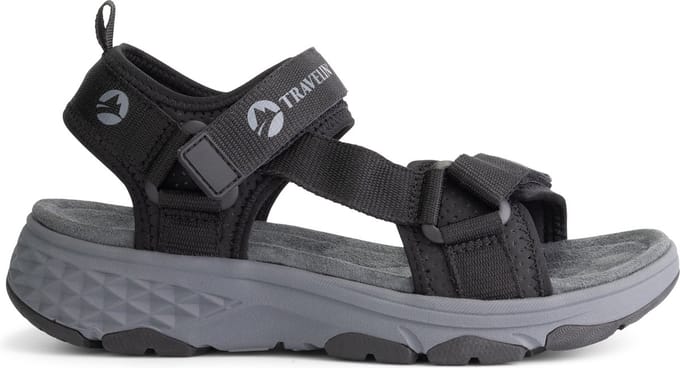 Travelin' Angvik Dames - Wandelsandalen - Zwart