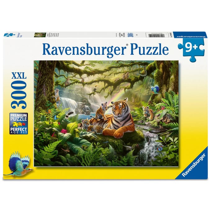 Ravensburger puzzel Jungle Wildlife Wonders - Legpuzzel - 300 XXL stukjes