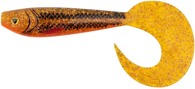 Fox Rage Pro Grub Ultra UV 16cm - Kleur : UV Natural Perch