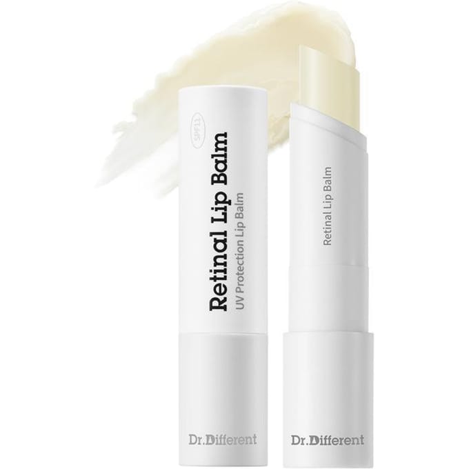 [Dr.Different] Retinal Lip Balm (2 Colors) SPF 11 4g CLEAR white