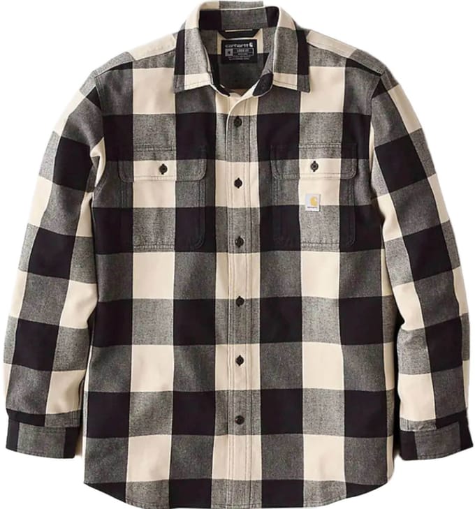 Carhartt Hubbard Loose LS Plaid Overhemd -
