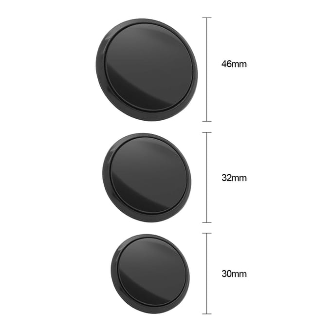 Achterruitwisser verwijder kit auto waterdichte blokkade plug dop 30mm/1.18in black