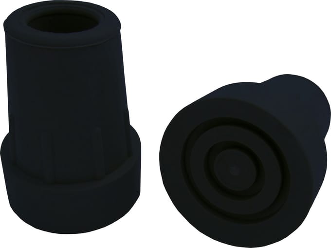 Sundo Krukkendop met stalen inzet - 20 mm - Zwart