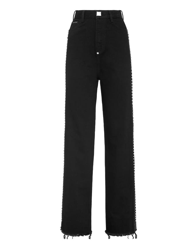 Jeans Met Wijde Pijpen