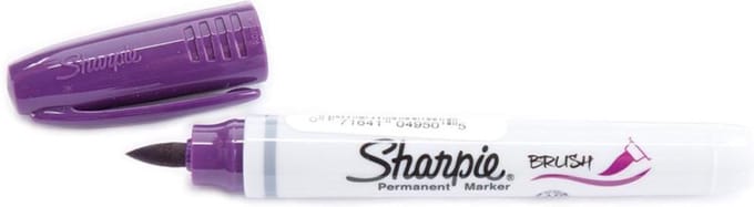 Sharpie brush tip Purple - 9505