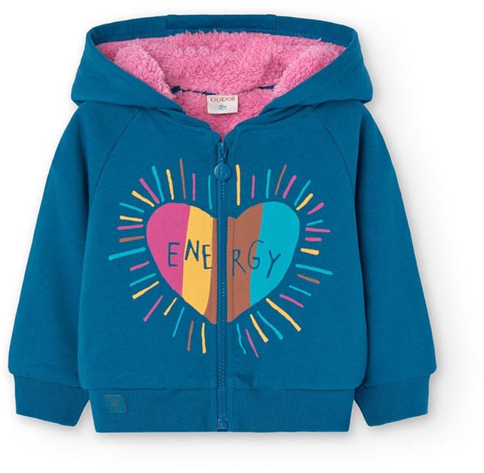 Boboli Fleece Jas Blauw 12 Months Kinderen