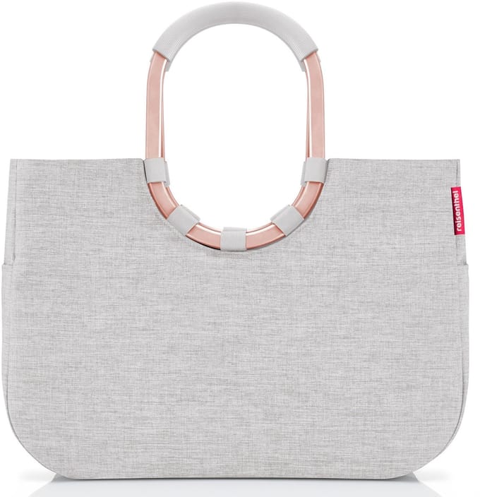 Reisenthel Loopshopper L Shopper - 25L - Frame Twist Coffee Beige