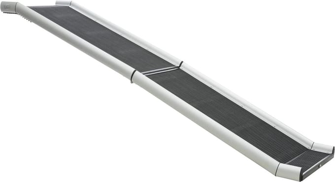 Inklapbare Oprijplaat voor Honden - Antislip Rubber, 38x155 cm, Tot 75 kg