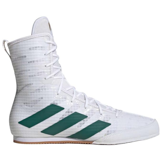 Adidas Box Hog 4 - Boksschoenen - Wit / Groen (Beschikbaar in verschillende maten)
