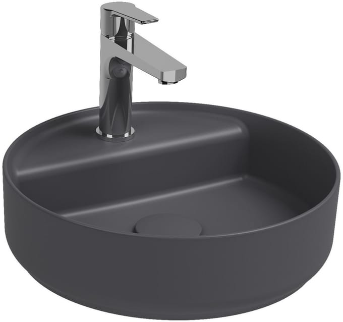 Isvea Infinity Wastafel Rond - Antraciet